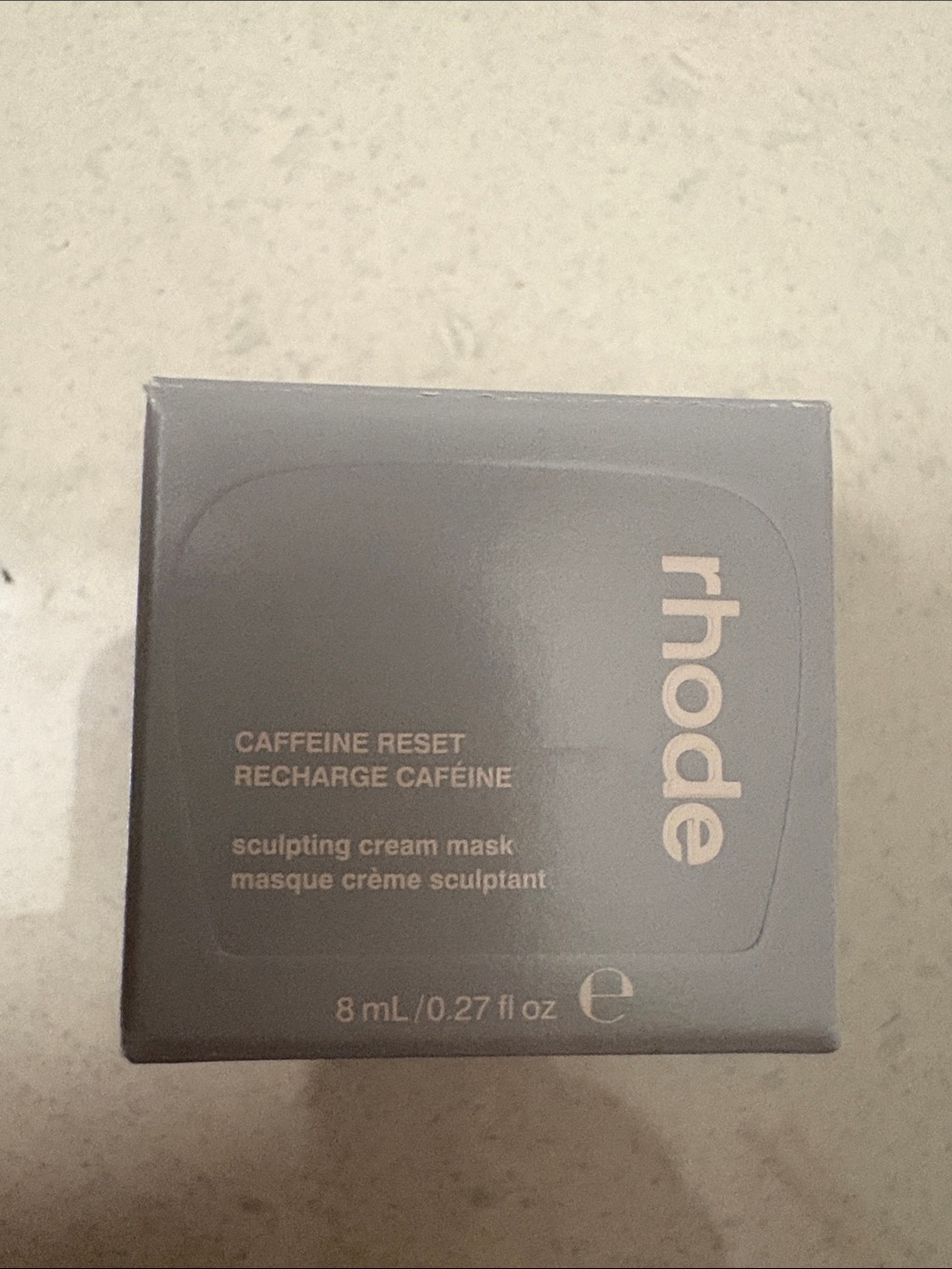 rhode caffeine reset sculpting cream mask